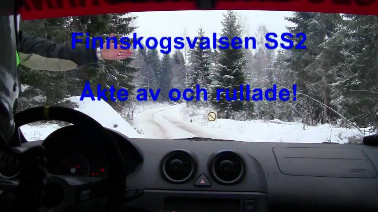Finnskogsvalsen 2012 incar rullar SS2