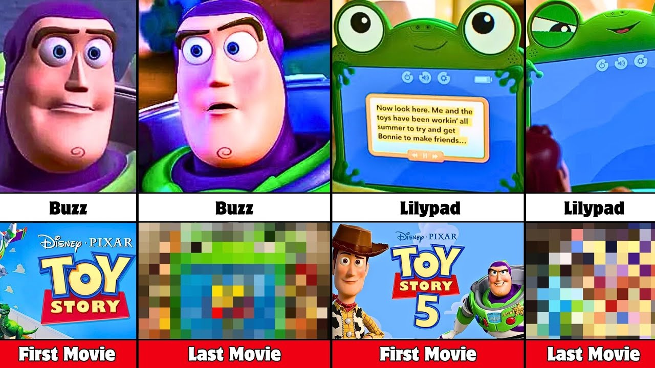 Every Toy Story Character's First and Last Movie