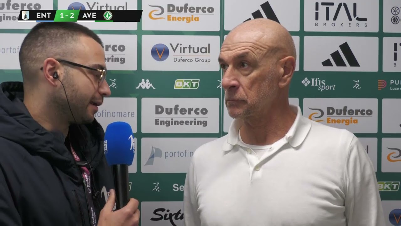 Entella battuta 1-2, Mister Ballardini: Benissimo il primo tempo, nel secondo potevamo fare meglio