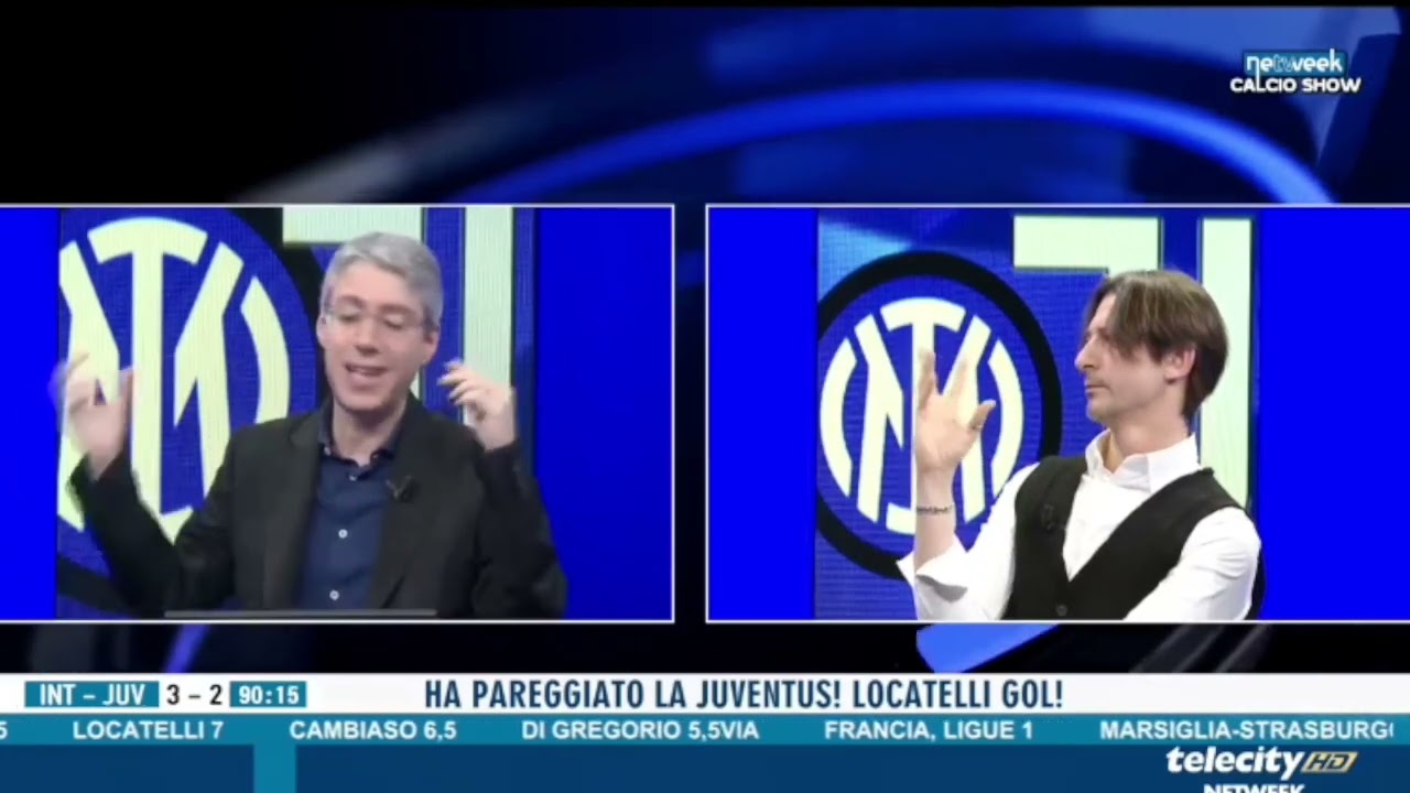 INTER JUVENTUS GOL DI Zielinski 3-2 LA REAZIONE DI FRANCESCO OPPINI