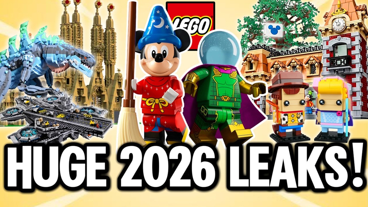 LEGO: анонсы 2026 года! Marvel, Звездные войны, архитектура, Disney и многое другое!