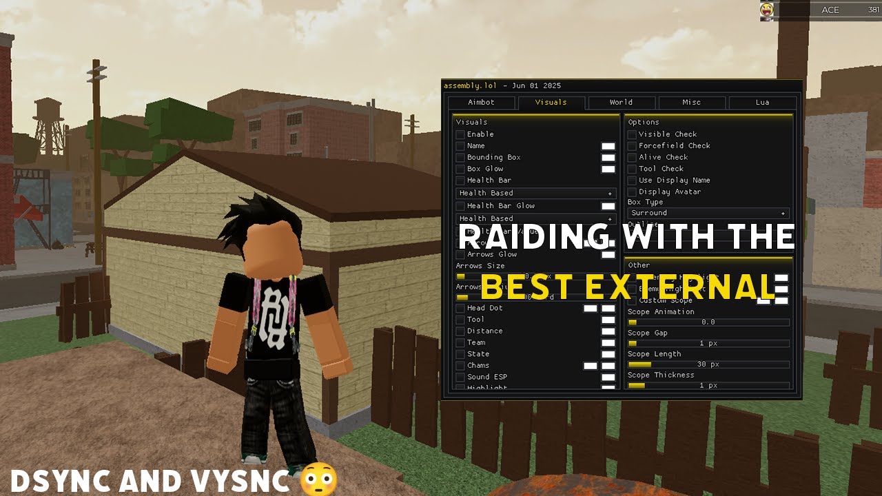 [ ASMR ] Raiding In Dahood With The Best External (Silent Aim + DYSENC) (Stars Use🌟)