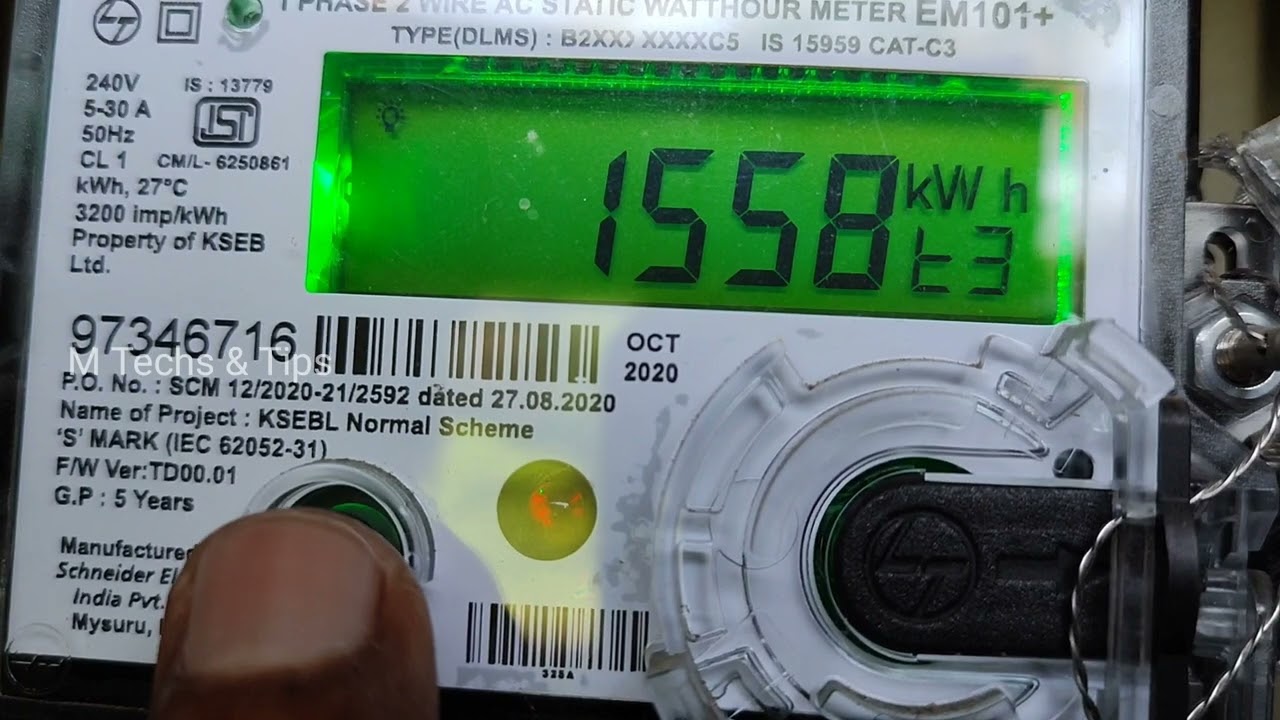 KSEB Meter Reading And Bill Calculation | KSEB മീറ്റർ റീഡിങ് എടുത്ത് ബിൽ കാൽക്കുലേറ്റ് ചെയ്യാം