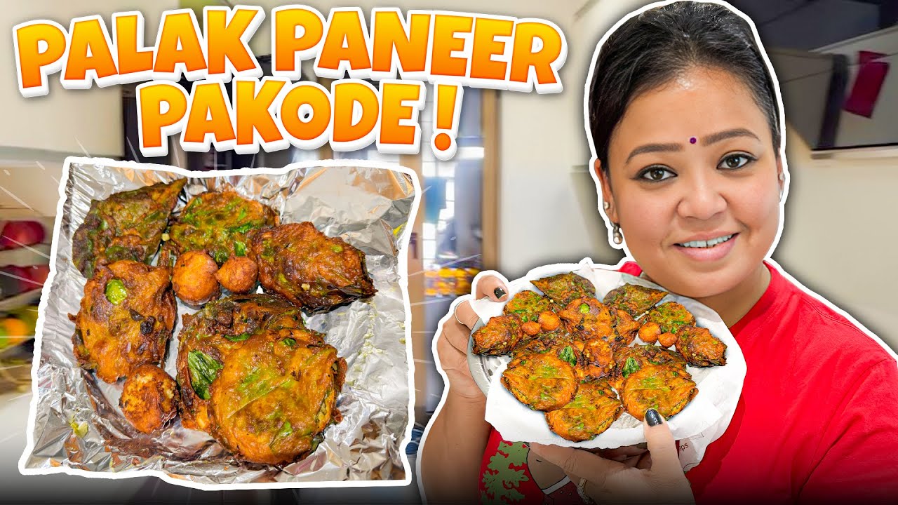 Pehli Baar Banaye Palak Paneer Ke Pakode | Bharti Singh | Haarsh Limbachiyaa | Golla