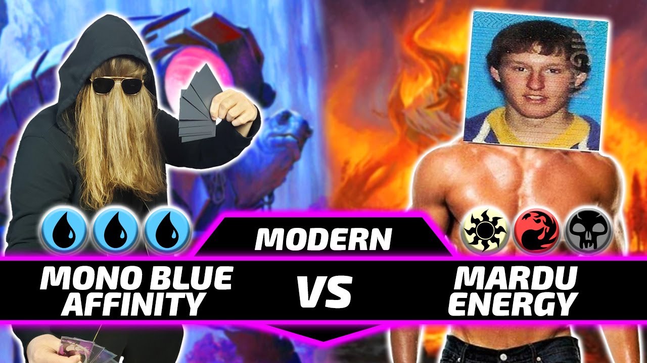 Affinity vs Mardu Energy [Paper Modern MtG Gameplay] 2024