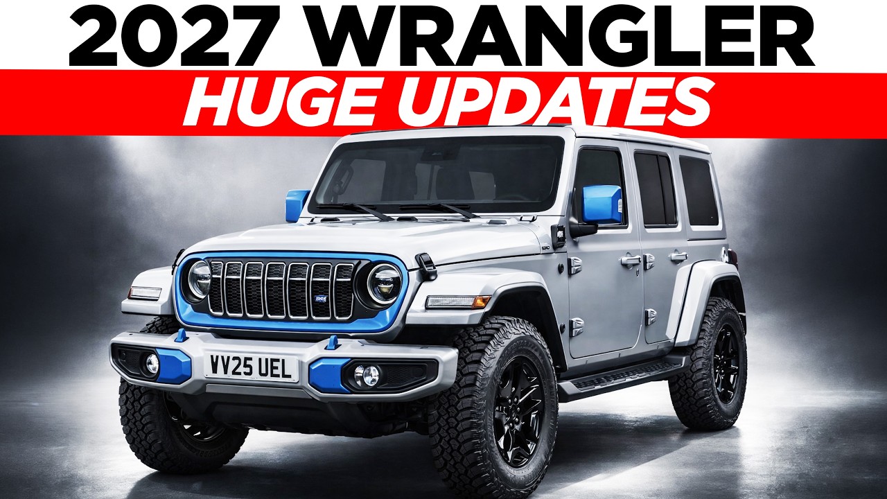 Jeep JUST REVEALED Something Big About the 2027 Wrangler - Not what you Expect!
