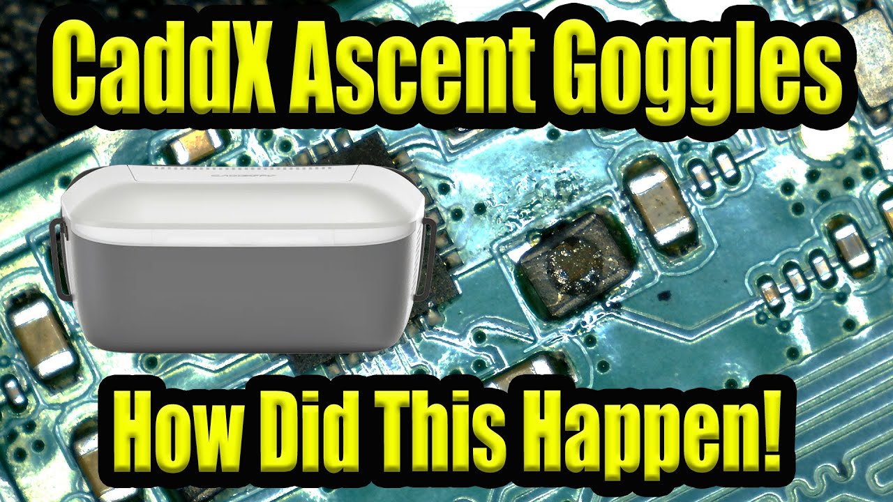 Мои очки CaddX Ascent FPV перегорели — диагностика и ремонт!