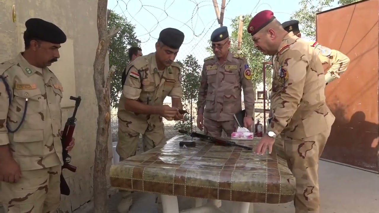 المفتشية العسكرية تجري تفتيشاً فحصياً لقيادة الدفاع الجوي