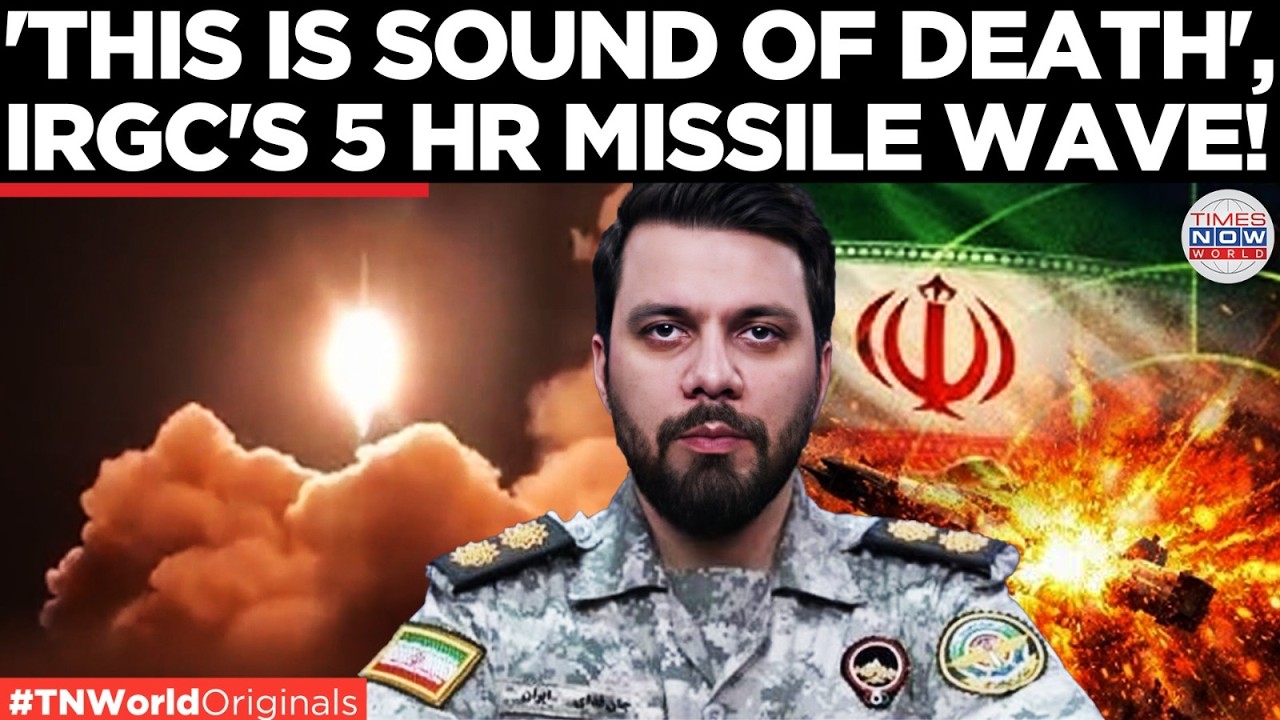 IRAN UNLEASHES HELL: Iran Releases Footage of Massive Ballistic Missile Barrage | US-Iran War