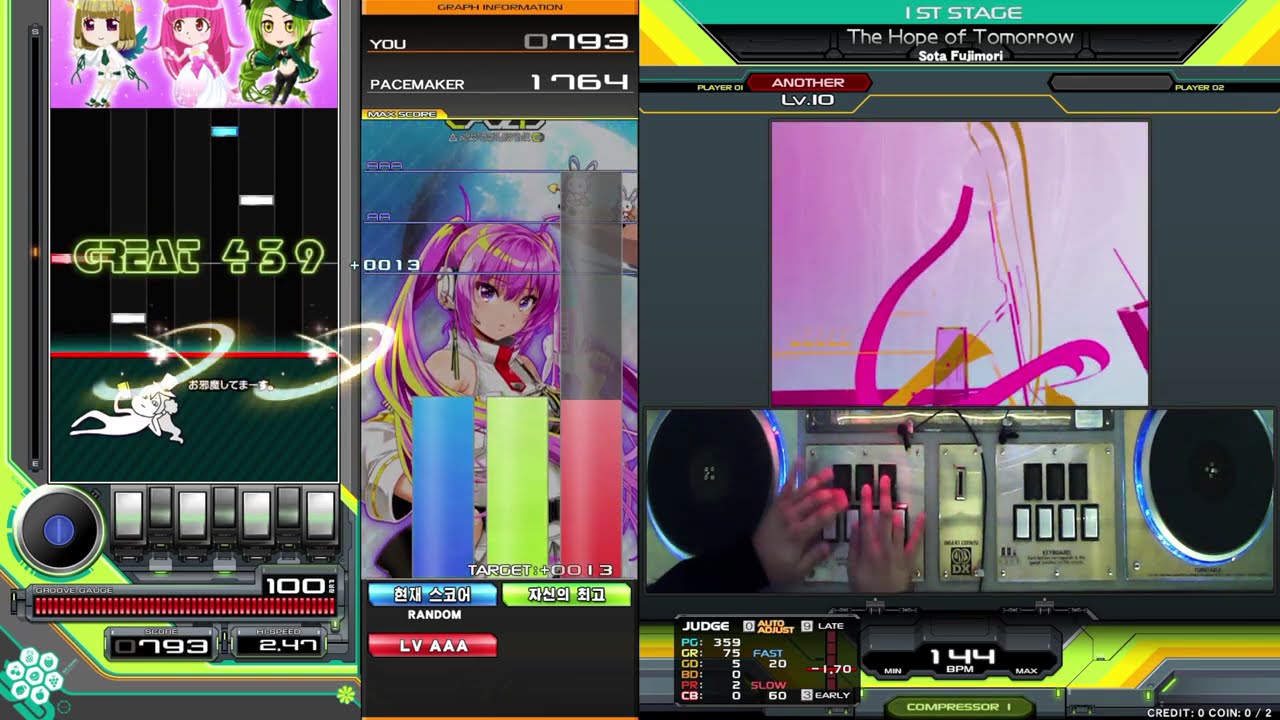 The Hope of Tomorrow SPA 初見 [AAA+21, F-COMBO]