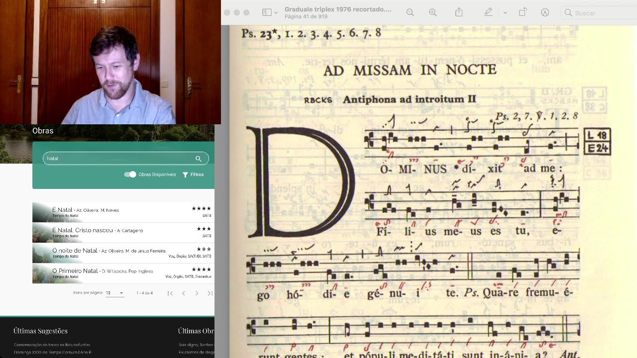 Estudo das Antífonas do Gradual Romano #5 - Missa da Noite de Natal