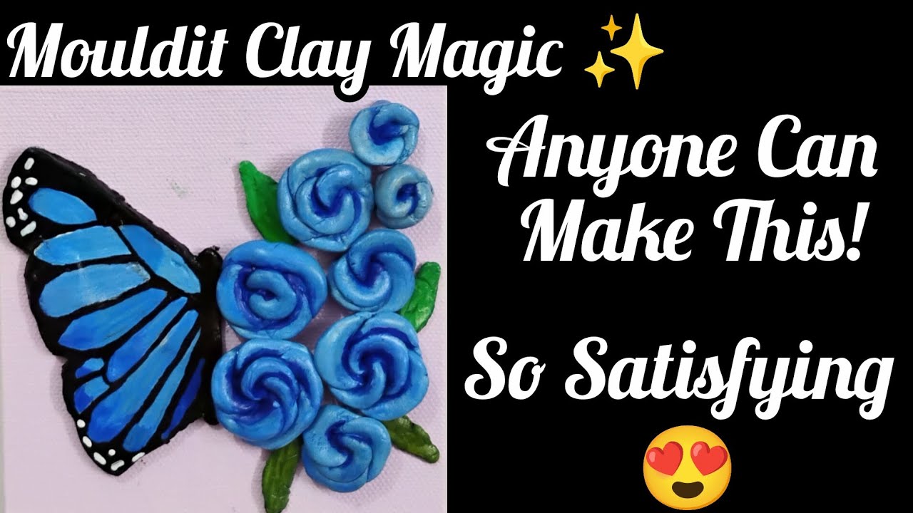 Mouldit Clay Craft Tutorial for Beginners💕#creative #craft #cute #viral #trending #shorts #subscribe