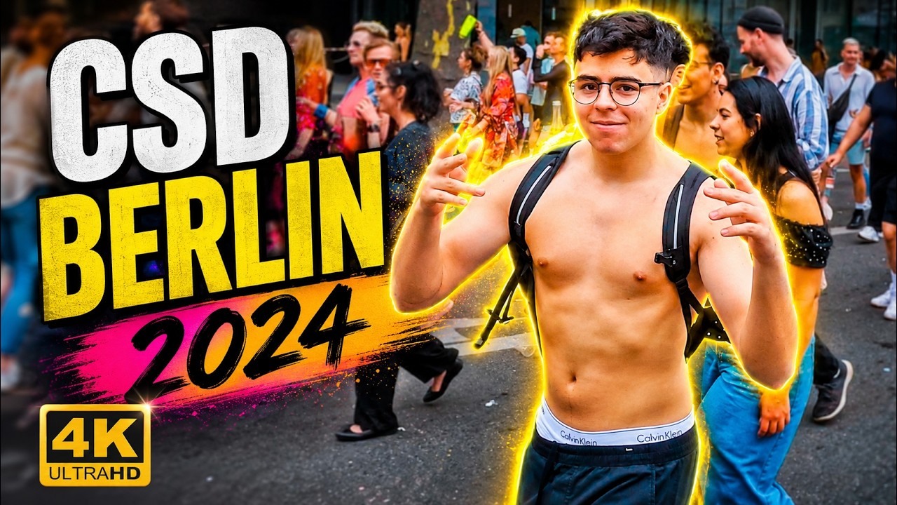 Berlin CSD 2024 PRIDE March 🏳️‍🌈 | Christopher Street Day Parade (Part 4/4) | LGBTQ+ Celebration