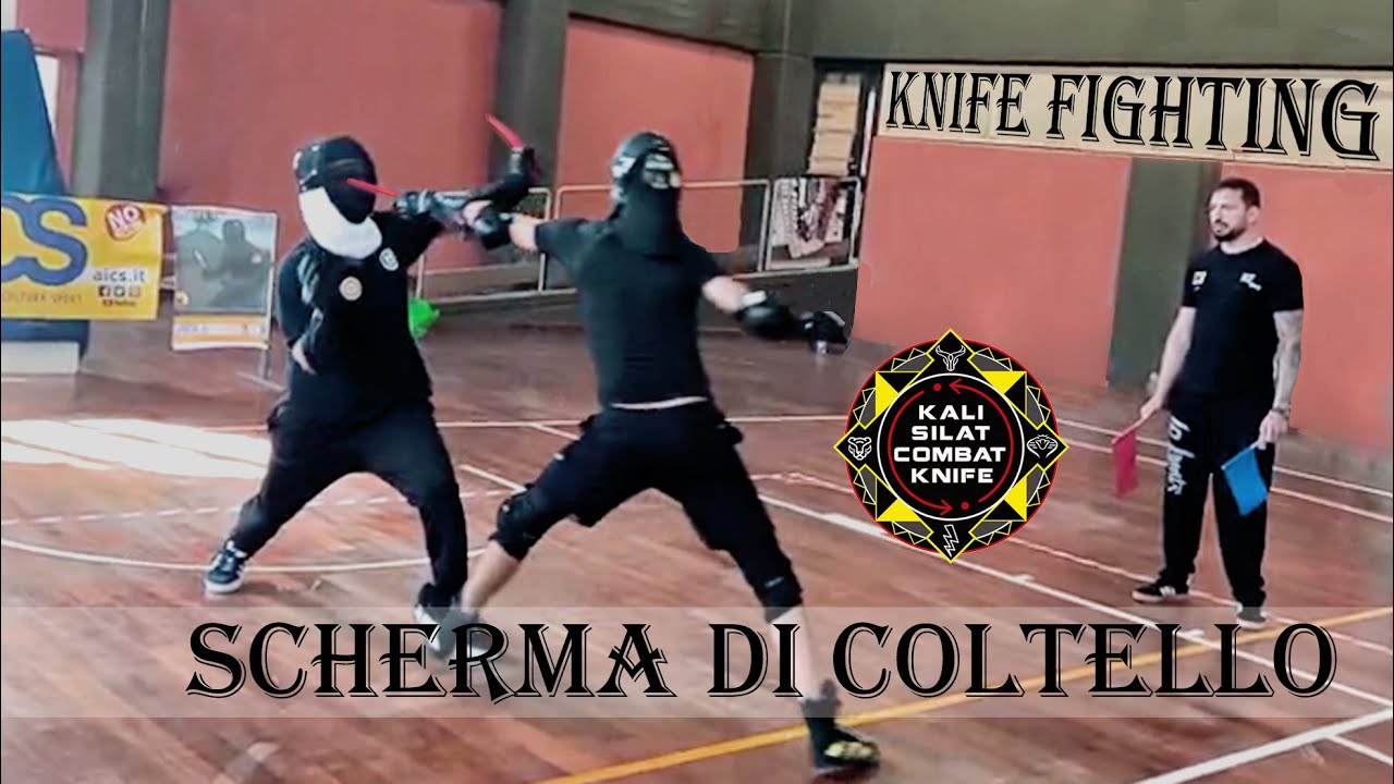 Kali Silat Knife Combat VS Multiple fighters - Scherma di Coltello Italiana - M° Francesco Roviaro