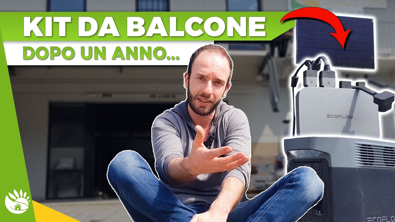 PRO E CONTRO del FOTOVOLTAICO da BALCONE dopo 1 ANNO