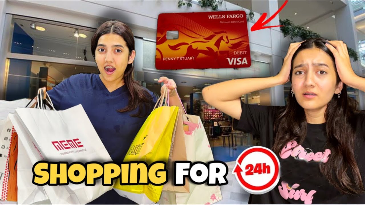 Zainab Using My Credit Card For 24 hours🤑| Pura Mall Khareed Lia😱| Rabia Faisal | Sistrology