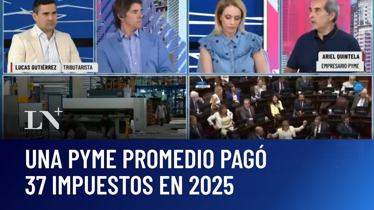 Una pyme promedio pagó 37 impuestos durante 2025: 18 nacionales, 8 provinciales y 11 municipales
