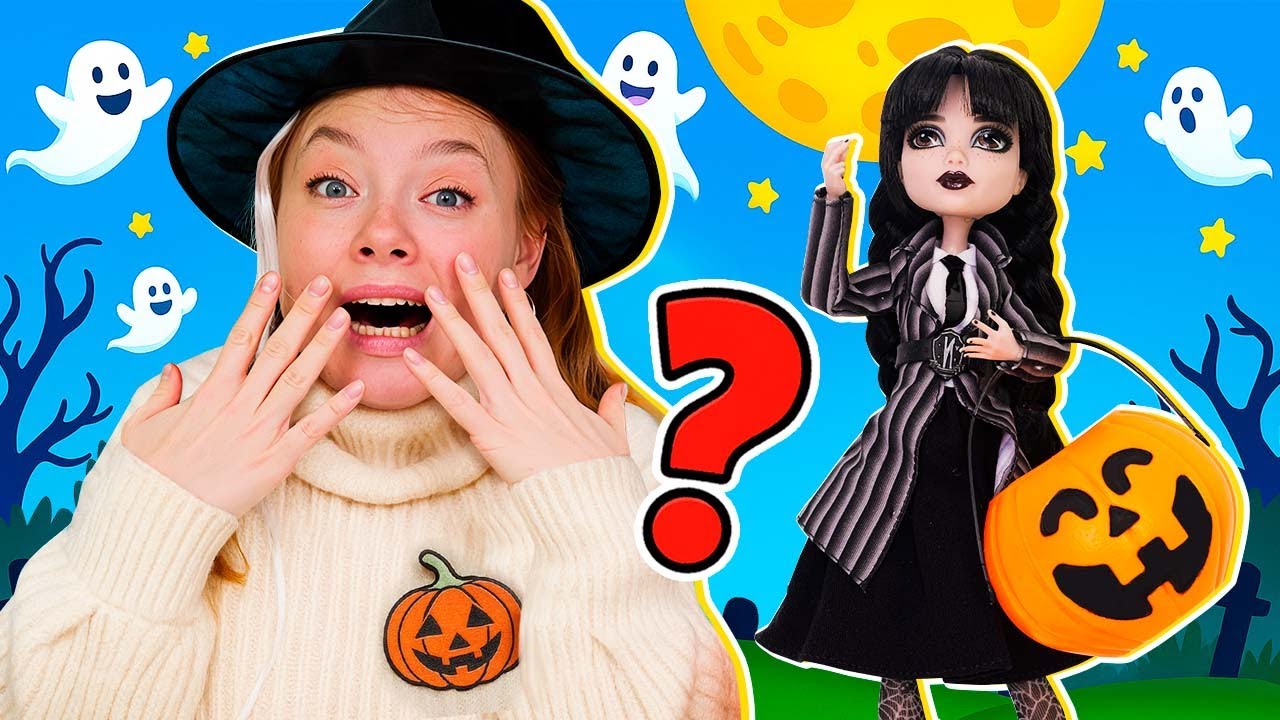 Halloween-Vorbereitungen mit Irene und Wednesday 💜 Deko & Leckereien