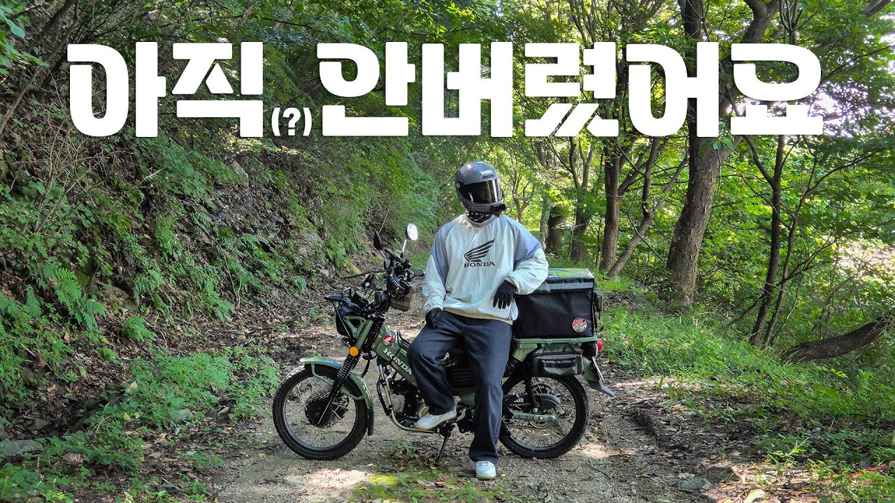 이건 평생 탈 거 라더니.. 소식이 뜸했던 헌터커브 근황