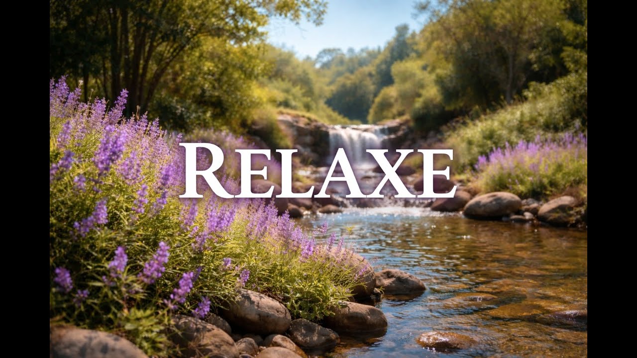 Riacho e Sons Relaxantes para Descanso Mental e Calmaria Interior | Lavender Sound