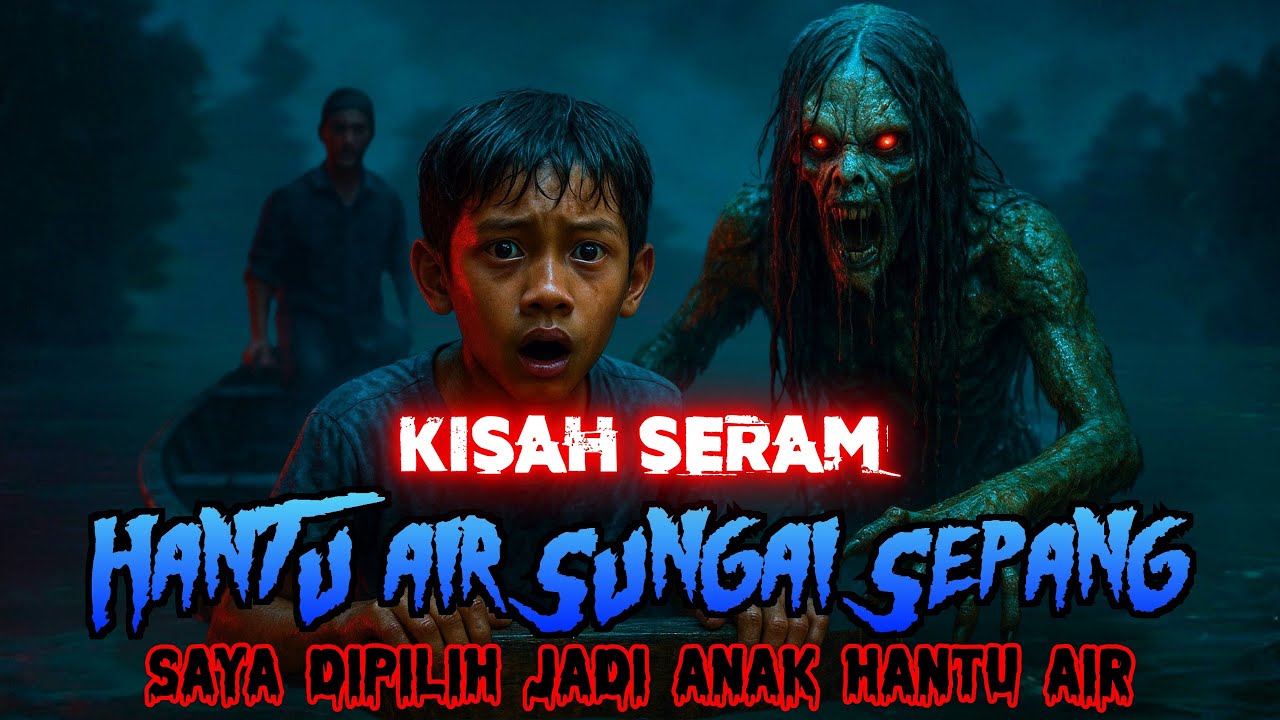 KISAH SERAM | JIWA ANAK DIRASUK HANTU AIR SUNGAI SEPANG | BUDAK LELAKI JADI ANAK ANGKAT JIN‼️