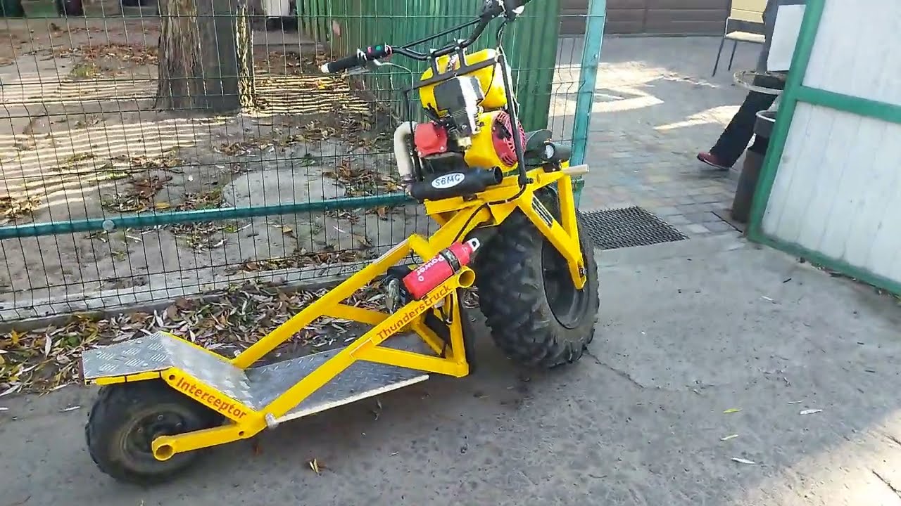 Exclusive Gasoline Monster Scooter ThundersTruck 1 of 1 off-road