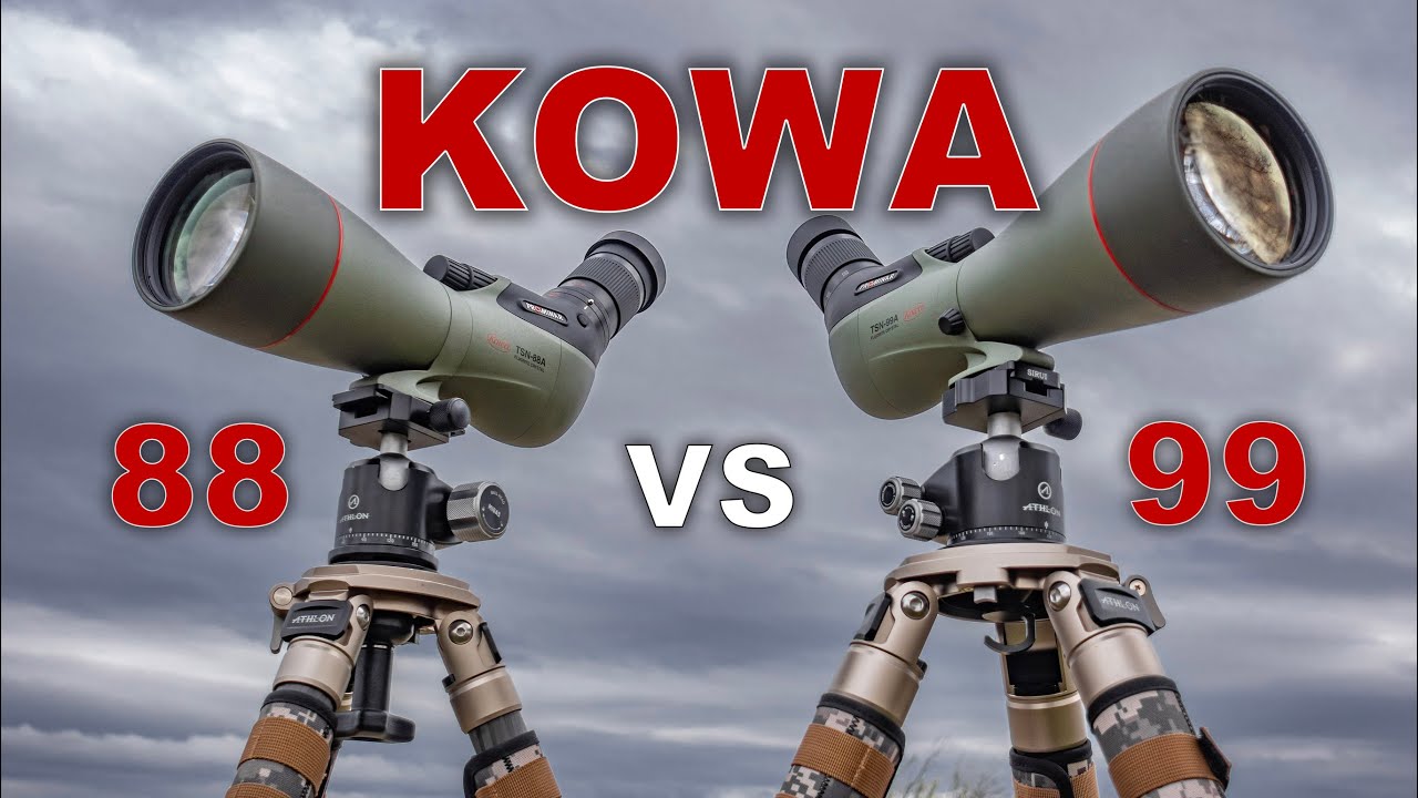 ОБЗОР И СРАВНЕНИЕ ЗРИТЕЛЬНОЙ ПРИБОРЫ KOWA &mdash; Kowa 88 против 99