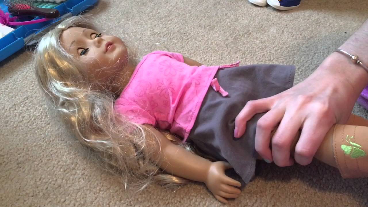 Changing My AG Dolls