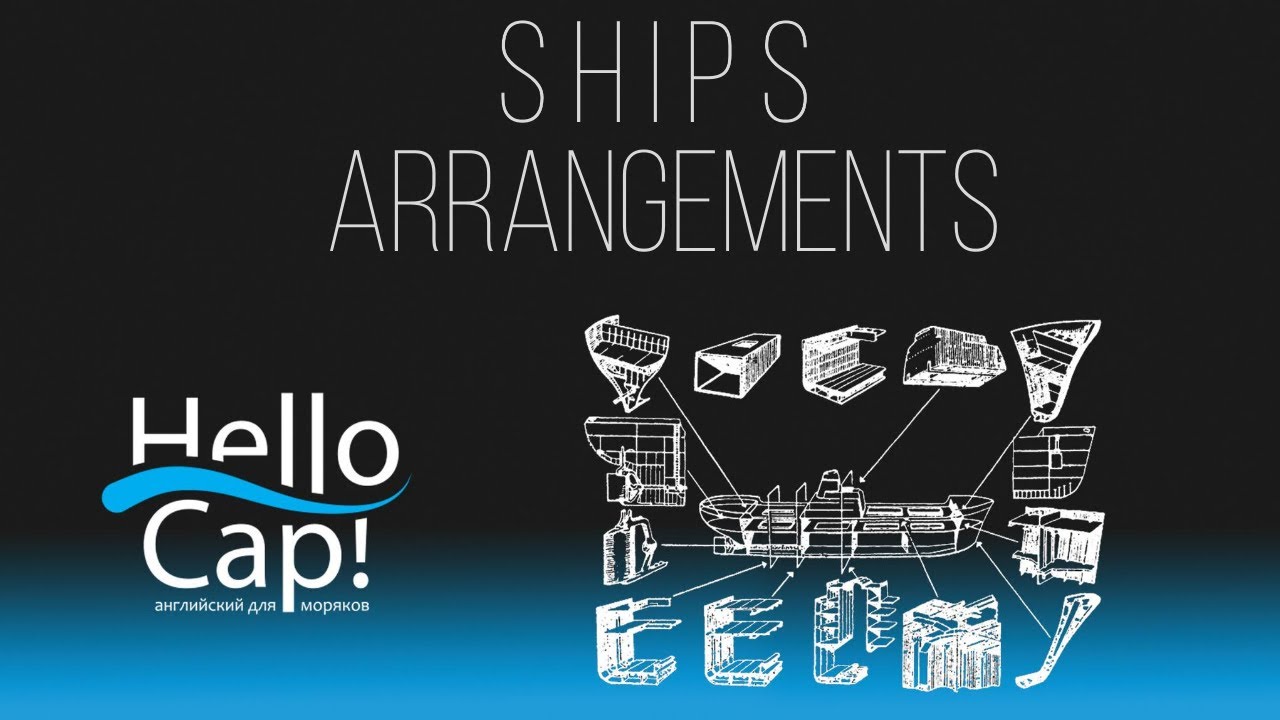 Ships arrangement / Устройство судна