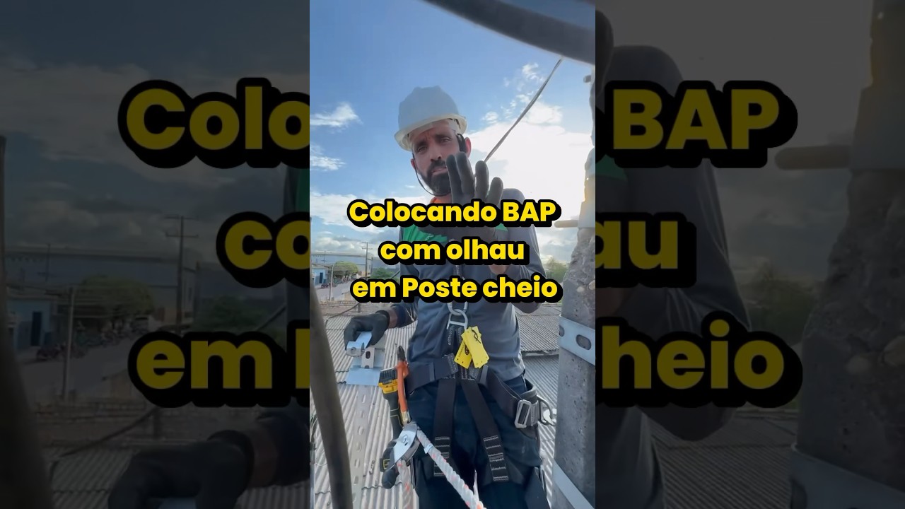 Esse poste at&eacute; que t&aacute; cheio 🤣 #internet #provedor #fibra #comedia #telecom #resenha