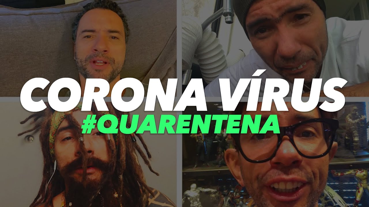 O CORONA VÍRUS E A QUARENTENA | VÍDEOCONFERÊNCIA #01 | COM JACKSON FAIVE, MUSTAFARY E EDNERD