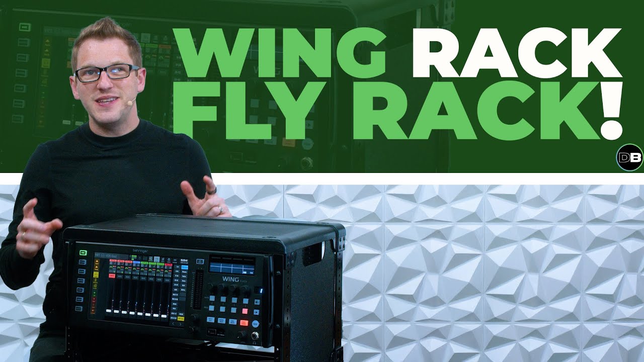 Стойка для Behringer WING Rack — литая стойка SKB 6U iSeries — 13 дюймов