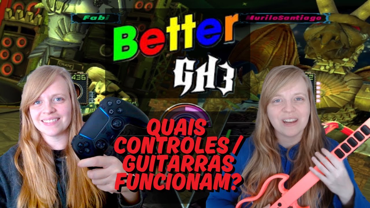 Controles e Guitarras que funcionam no Guitar Hero | BetterGH3
