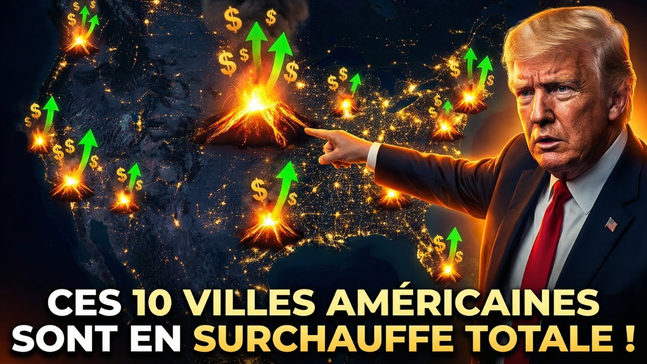 Immobilier USA 2025 : La Crise ? Ces 10 Villes Sont en Surchauffe Totale 💥 #ImmobilierUSA #CriseImmo