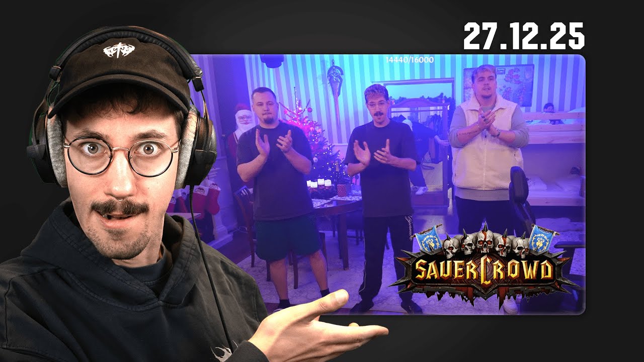 SAUERCROWD WOW HARDCORE LAN! (Tag 1) | Stream vom 27.12.25
