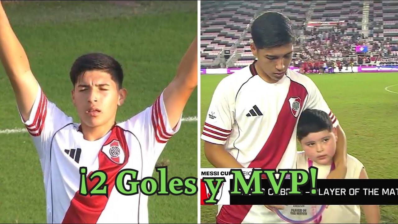 ¡Doblete y MVP! | Bruno Cabral vs Atlético de Madrid Sub16 (14/12/2025)
