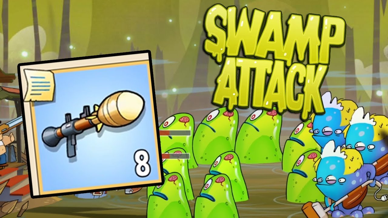 PROBANDO MI NUEVO LANZA MISILES SWAMP ATTACK