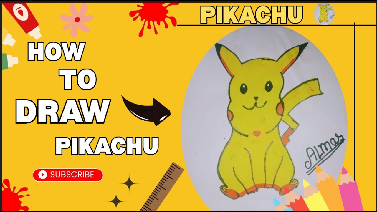 How To Draw Pikachu