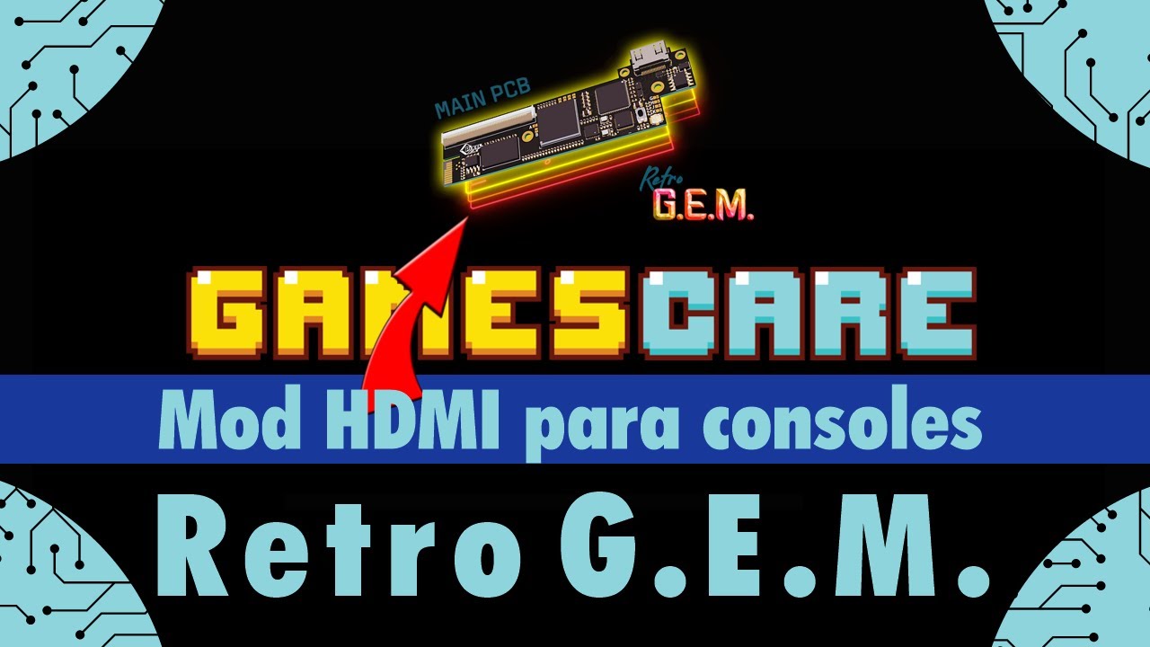 Apresentando Mod HDMI Retro G.E.M. | GamesCare