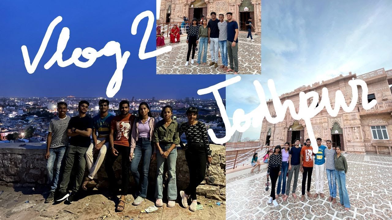KIMS HUBLI TO AIIMS JODHPUR | RAJASTHAN VLOG 2 | MBBS STUDENTS | NMO TRIP | @NMO_Bharat