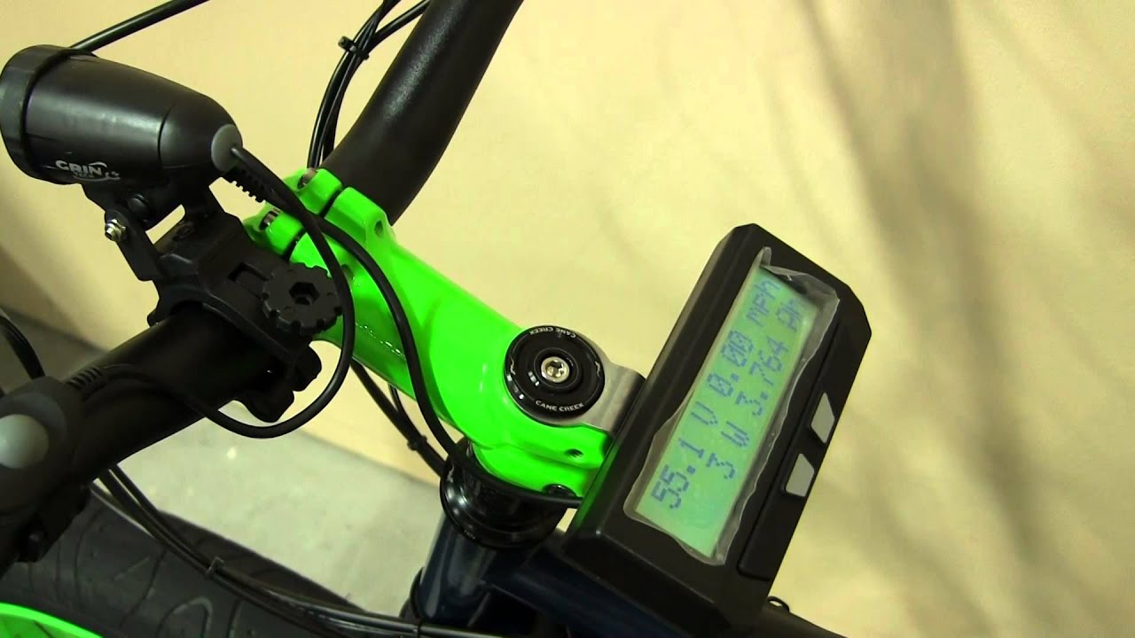 GREEN HORNET FAT BIKE 2000W - 40MPH HYBRID