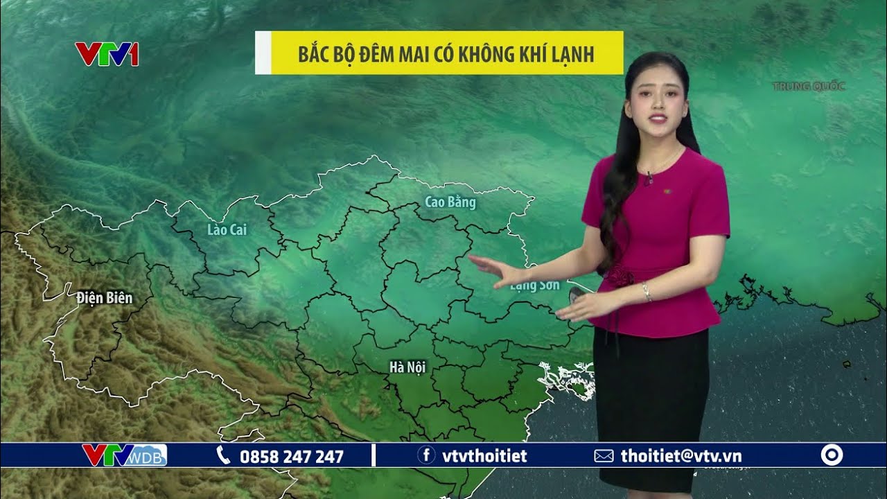 Dự báo thời tiết 19h45 - 20/09/2024 | Bắc Bộ đêm mai có không khí lạnh | VTVWDB