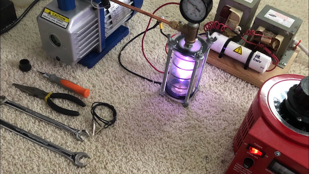 IEC fusor (dry run) 70% power