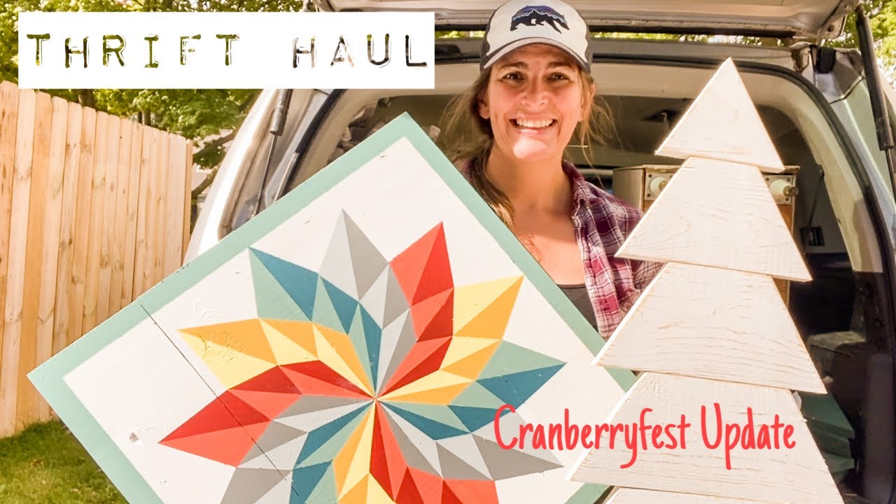 QUICK Half Hour Thrift Haul -  Thrift with Me - Cranberryfest Update