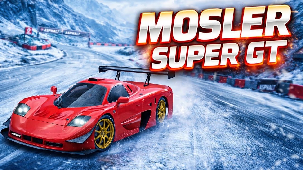 MOSLER SUPER GT - CARRERAS MULTIJUGADOR / ASPHALT LEGENDS / MOLFO A9