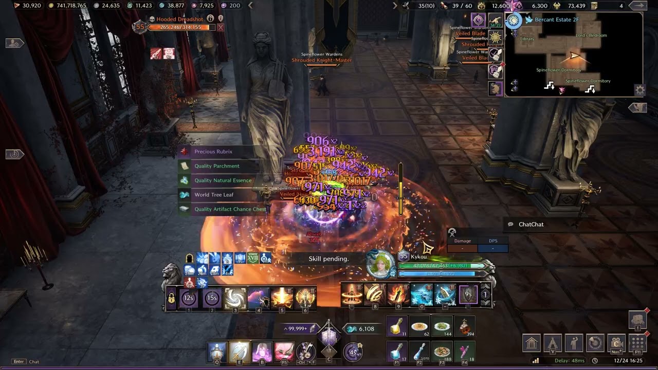THRONE AND LIBERTY Bercant Estate 2F Crusader Solo