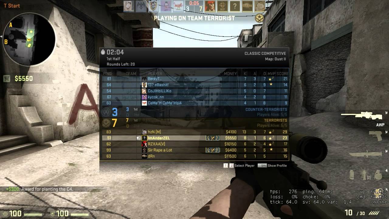 CS GO E33 «Человеческий щит» с NiP-Tweeday