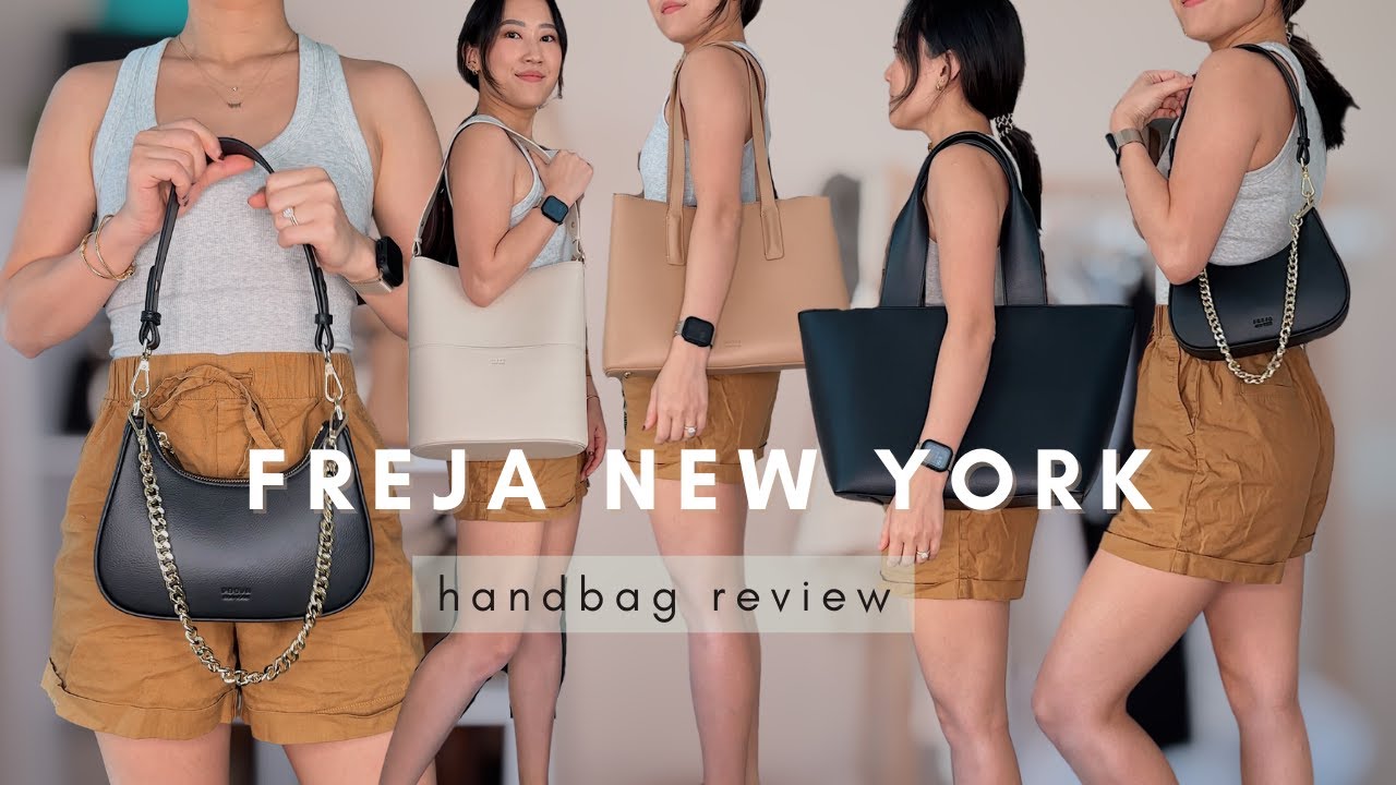 FREJA NEW YORK bag review: the roma bag, linnea, lafayette, and tall tote