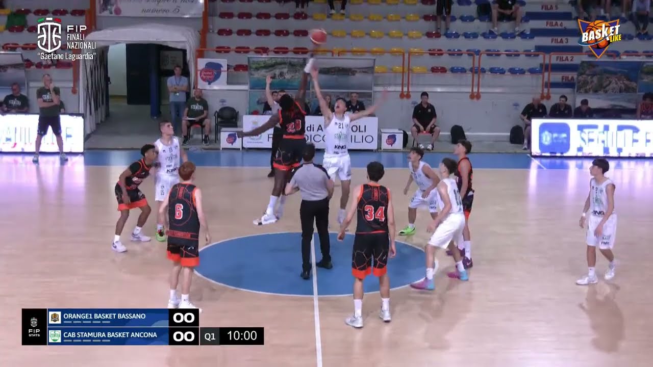 Finale Nazionale U15 Ecc. M - Orange1 Basket Bassano vs Cab Stamura Basket Ancona