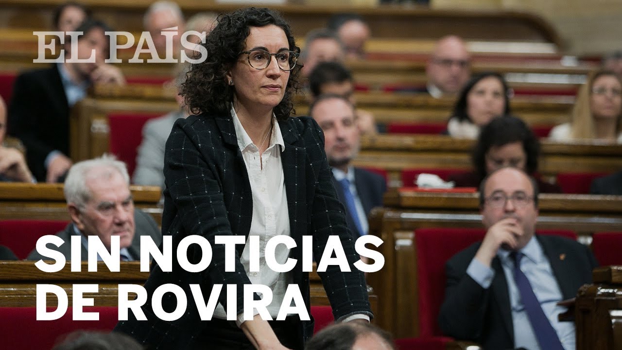 MARTA ROVIRA: Sin noticias de la secretaria general de ERC huida en Suiza | España